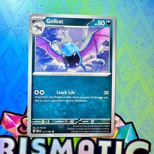 golbat (111/182) - common — pokémon: paradox rift